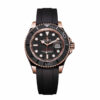 Yacht-Master 40 116655 SATS Rose Gold Automatic Rubber Black Dial