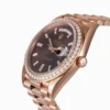 Rolex Day-Date 228345RBR Chocolate Dial Diamond Bezel Replica