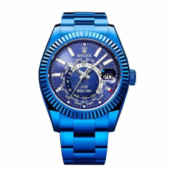 Sky-Dweller 326934 World Timer Blue DLC