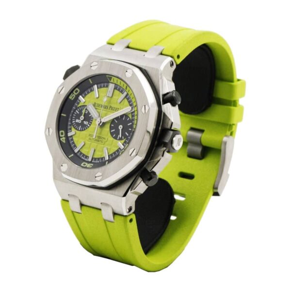 ap-green-chronograph-dial.jpg Audemars Piguet Royal Oak Offshore 26703ST.OO.A051CA.01 Replica