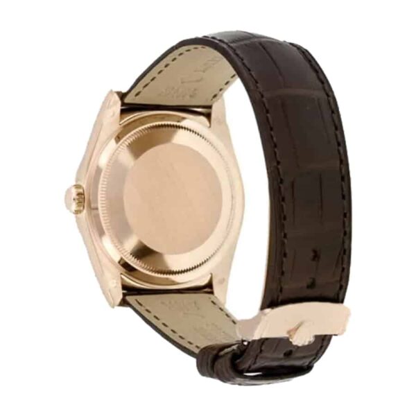 Day-Date Black Leather