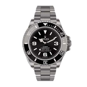 Submariner 6190 Blaken Black Dial