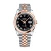 Datejust 116201 Roman Numeral Black Dial