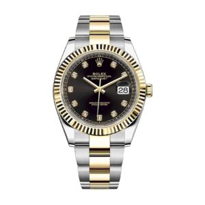 rolex-datejust-126333-yellow-gold-steel-automatic-black-dial-oyster-replica.jpg Rolex Datejust 126333 Replica