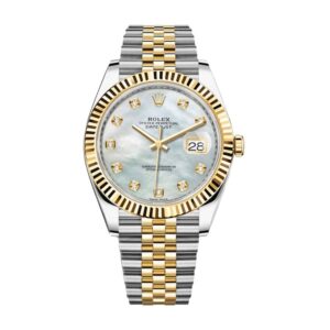 rolex-datejust-126333-yellow-gold-steel-automatic-mother-pearl-diamond-dial-jubilee-replica.jpg Rolex Datejust 126333 Mother Of Pearl Replica