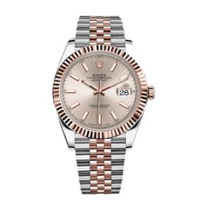 rolex-datejust-41mm-126331-sundust-rose-gold-jubilee-gold-dial-1.jpg Rolex Datejust 126331-0010 Sundust Dial Replica