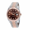 rolex-datejust-ii-126331-rose-gold-steel-chocolate-diamond-dial-replica.jpg Rolex Datejust II 126331-0004 Chocolate Diamond Dial Replica