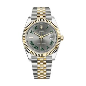 rolex-datejust-steel-yellow-gold-automatic-grey-dial-jubilee-replica6.jpg Rolex Datejust 126233 Wimbledon Replica