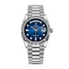 Rolex Day-Date 128239-0023 Blue Dial With Diamond Replica
