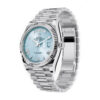 Day Date Ice Blue Grooved 228236-0018