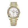 rolex-day-date-ii-collection-gold-white-roman-dial-218238-replica.jpg Rolex Collection Replica 228238-0042