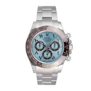 Daytona Platinum Ice-Blue Arabic Dial 116506-0001 Oyster