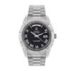 rolex-white-gold-day-date-ii-presidential-black-roman-dial-218239-replica.jpg Rolex Presidential Replica