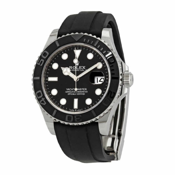 Yacht-Master 226659 White Gold Automatic Rubber Black Dial
